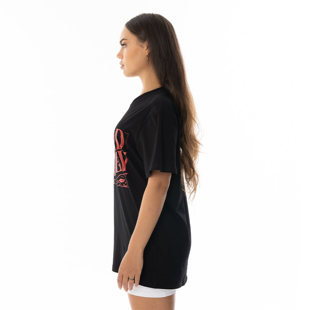 Load image into Gallery viewer, BLACK BLOOD MONEY TEE REGULAR FIT