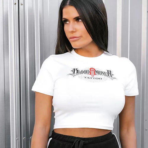 Load image into Gallery viewer, The Blood Money OGT WHT WOMENS