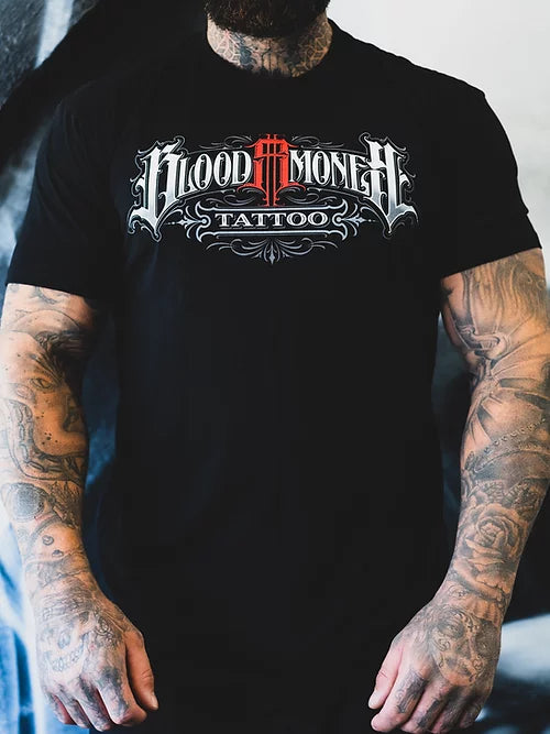 Load image into Gallery viewer, Blood Money Logo T