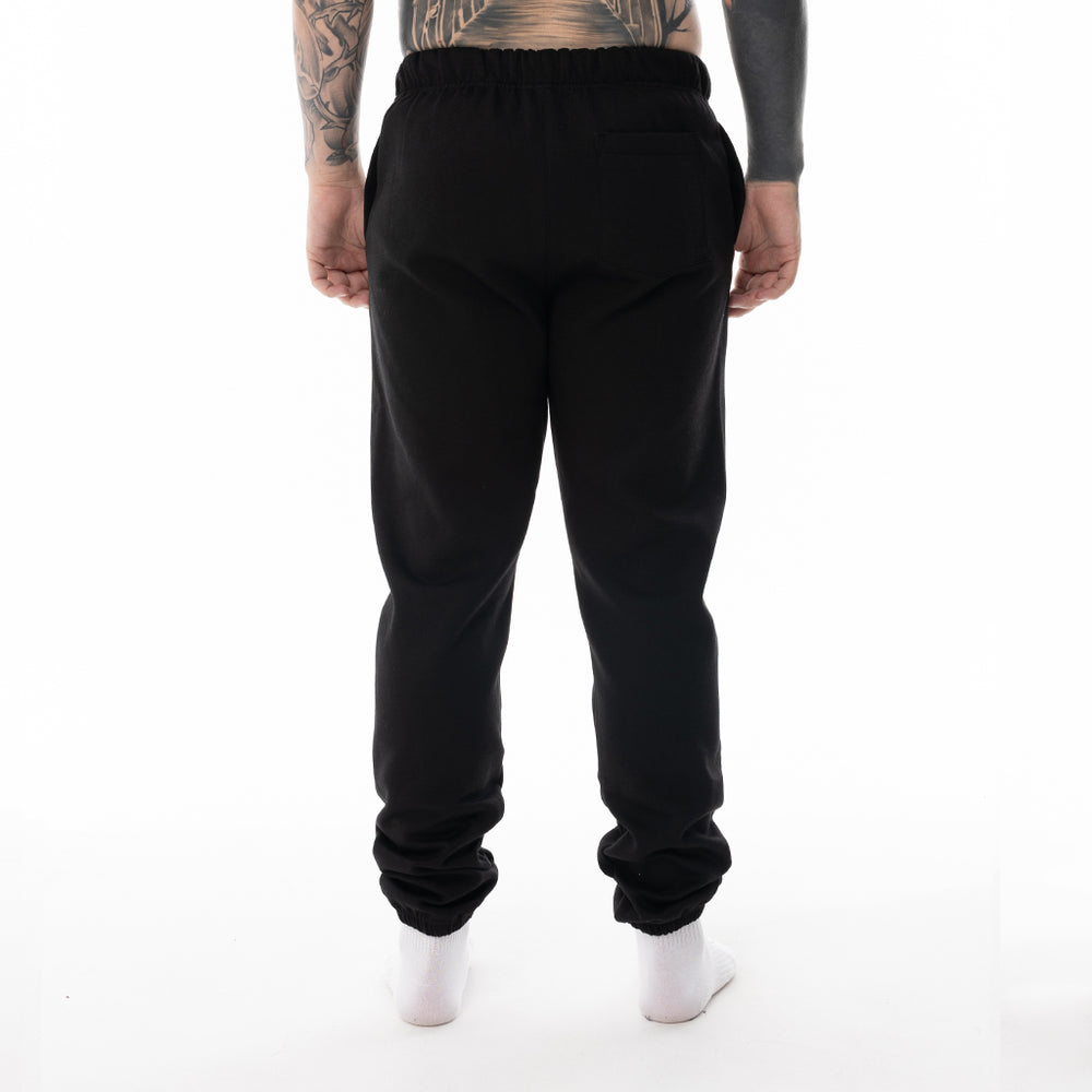 Load image into Gallery viewer, BLACK BLOOD MONEY TRACK PANTS
